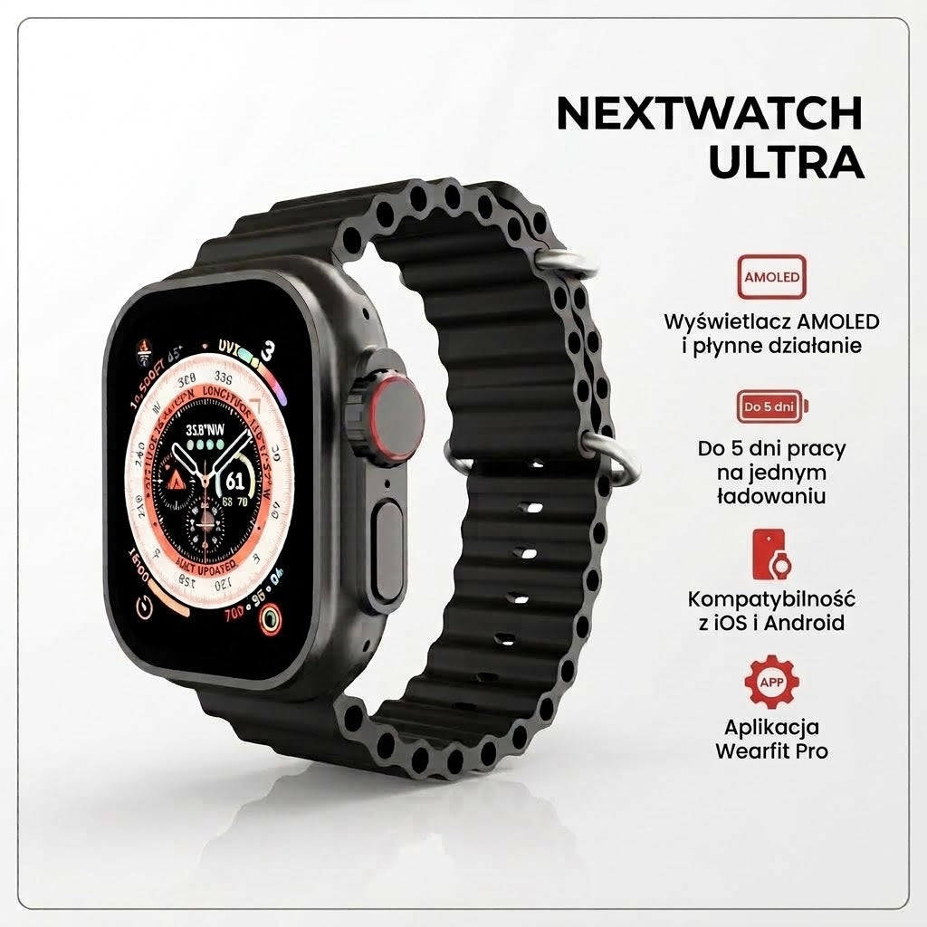 NextWatch Ultra 49MM - Zegarek Smartwatch